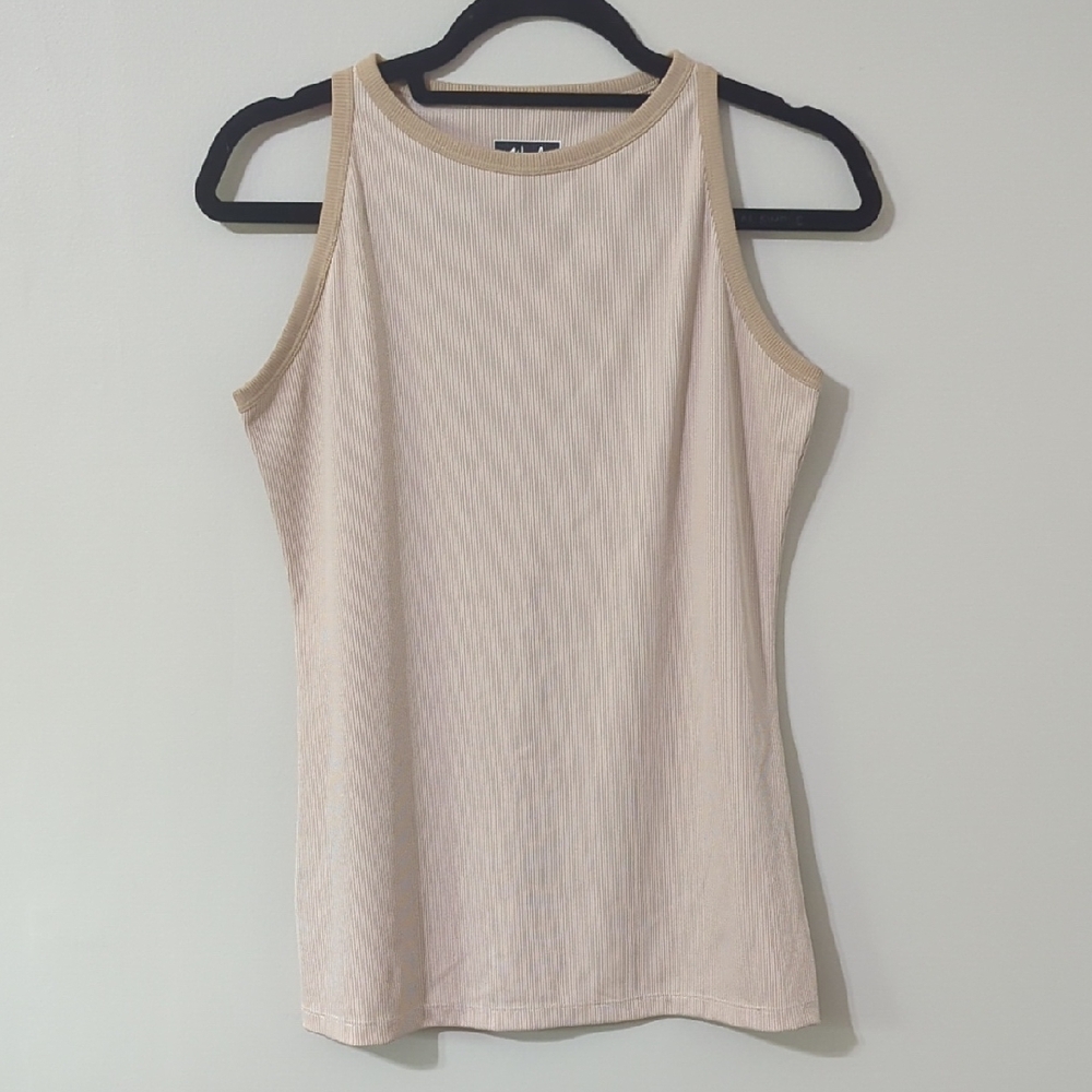 Waggle Tan Tank Women's Medium